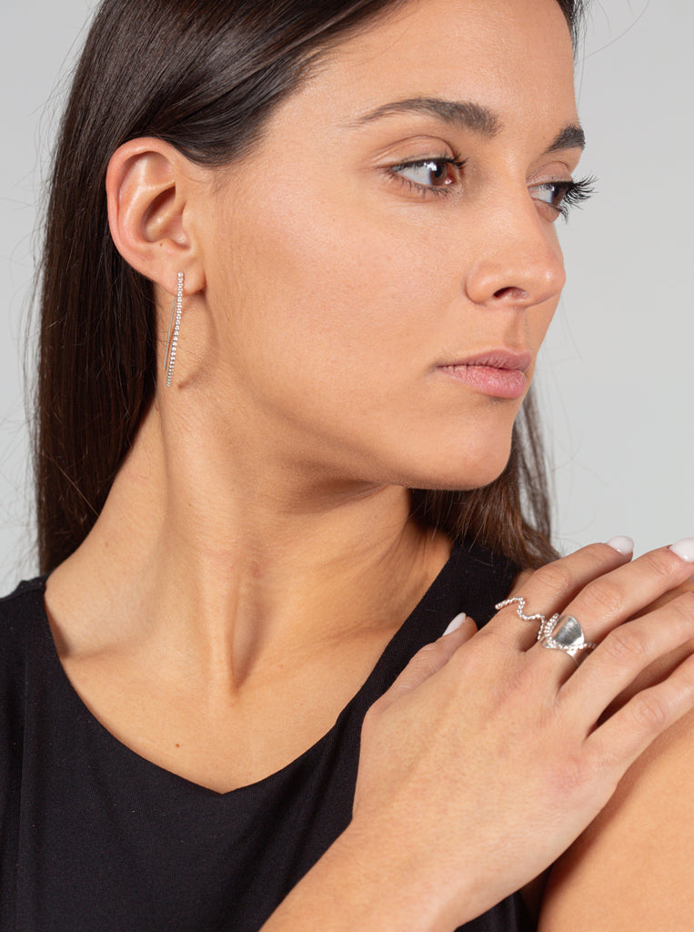 Μινιμαλ Δαχτυλίδι Naomi από Ασήμι 925 