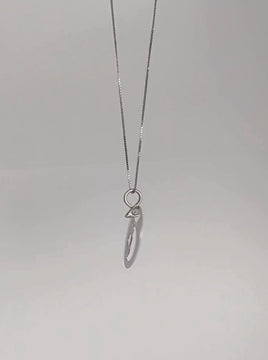 Charm Pendant 2025-Κολιέ Γούρι Silver 925 Ασήμι-Αλυσίδα 45 εκατοστά