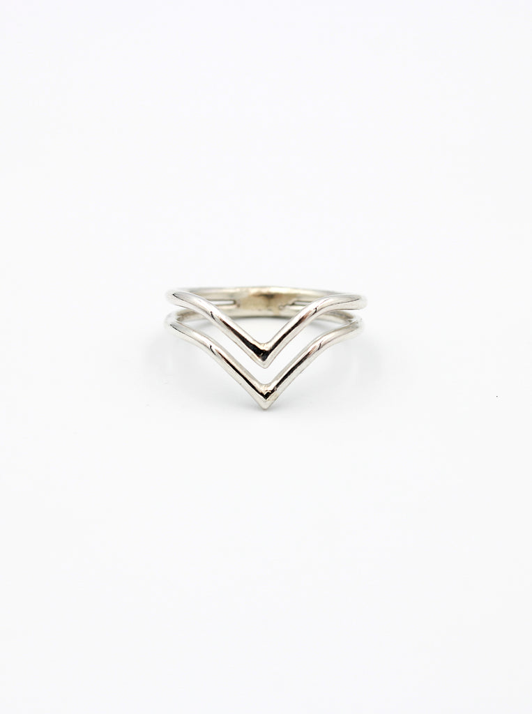 V Δαχτυλίδι Ασήμι 925