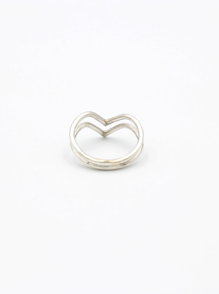 V Δαχτυλίδι Ασήμι 925