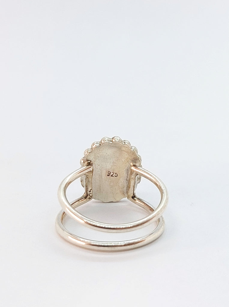 Rosette ring Δαχτυλίδι αυξανόμενο Ασήμι 925 με αμέθυστο 